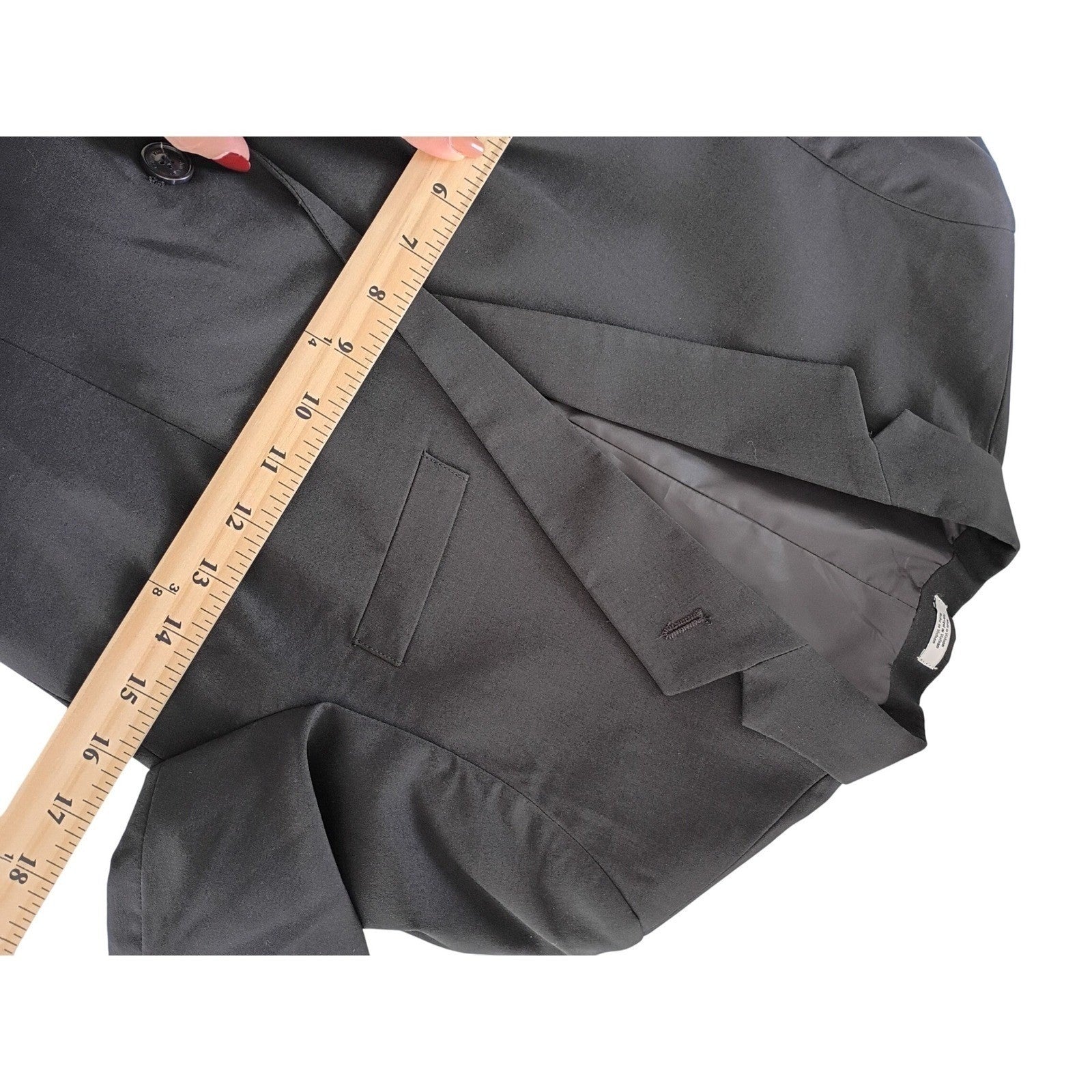 Calvin Klein Boys 12 Charcoal Gray Blazer Suit Jacket Formal Wedding