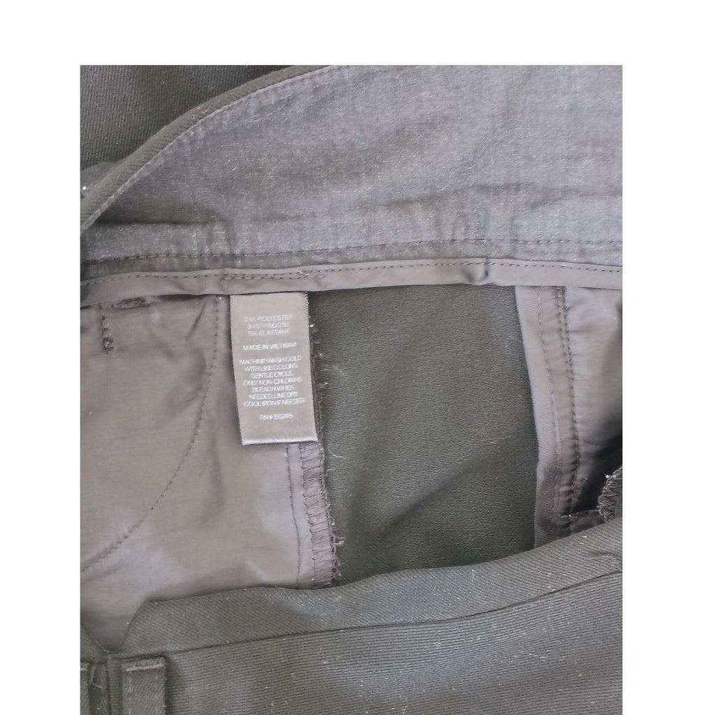 EXPRESS Columnist Elegant Bootcut Dress Pants Black Womens 2S 27x30 Work