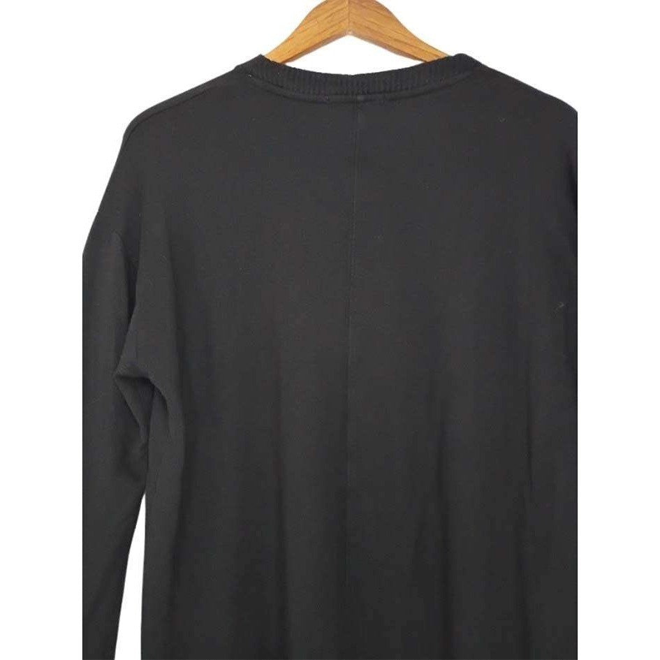 Everlane Black Crew Neck Long Sleeve Sweater Size Medium