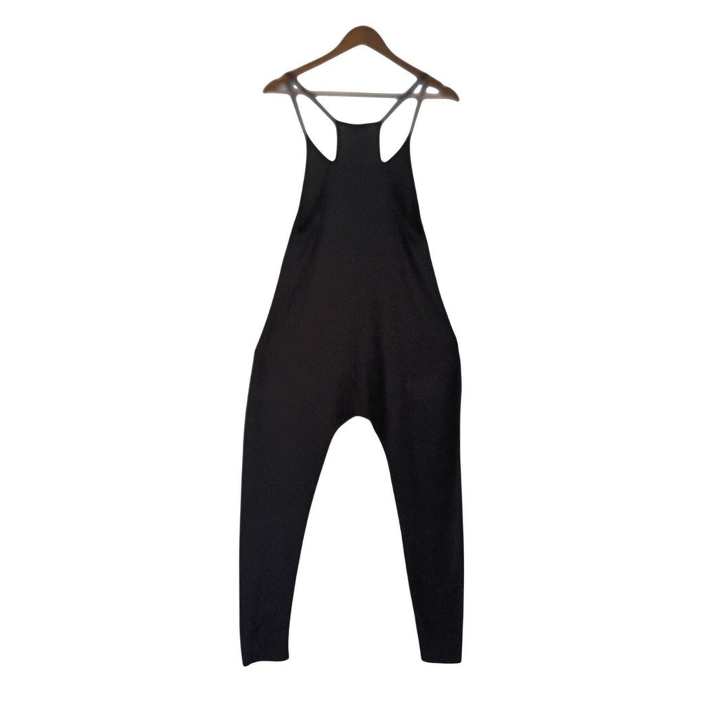 ANTISTAR Black Harem Jumpsuit Spaghetti Strap Boho Flowy Relaxed M