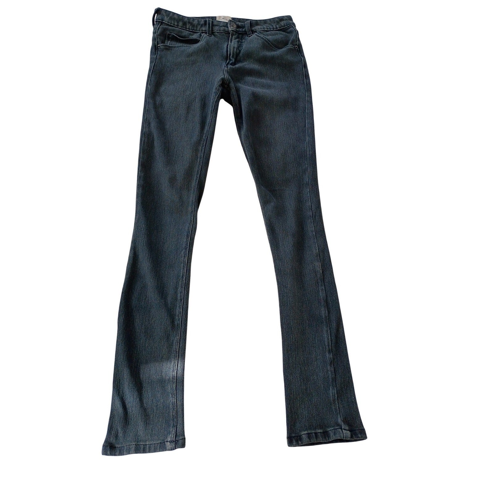 Obey Propaganda Skinny Jeggings Charcoal Grey Dark Wash Denim Women Size 28x30