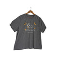 Plus Size Bee Yourself Graphic Tee Heather Gray Positive Quote T-Shirt Curve 3XL