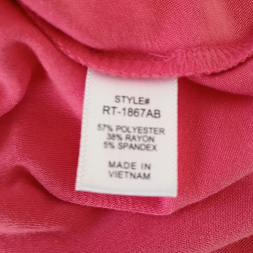 NWT Zenana Oversized Pink Pleated Cami Tank Top XL Adjustable Straps Relaxed Swg
