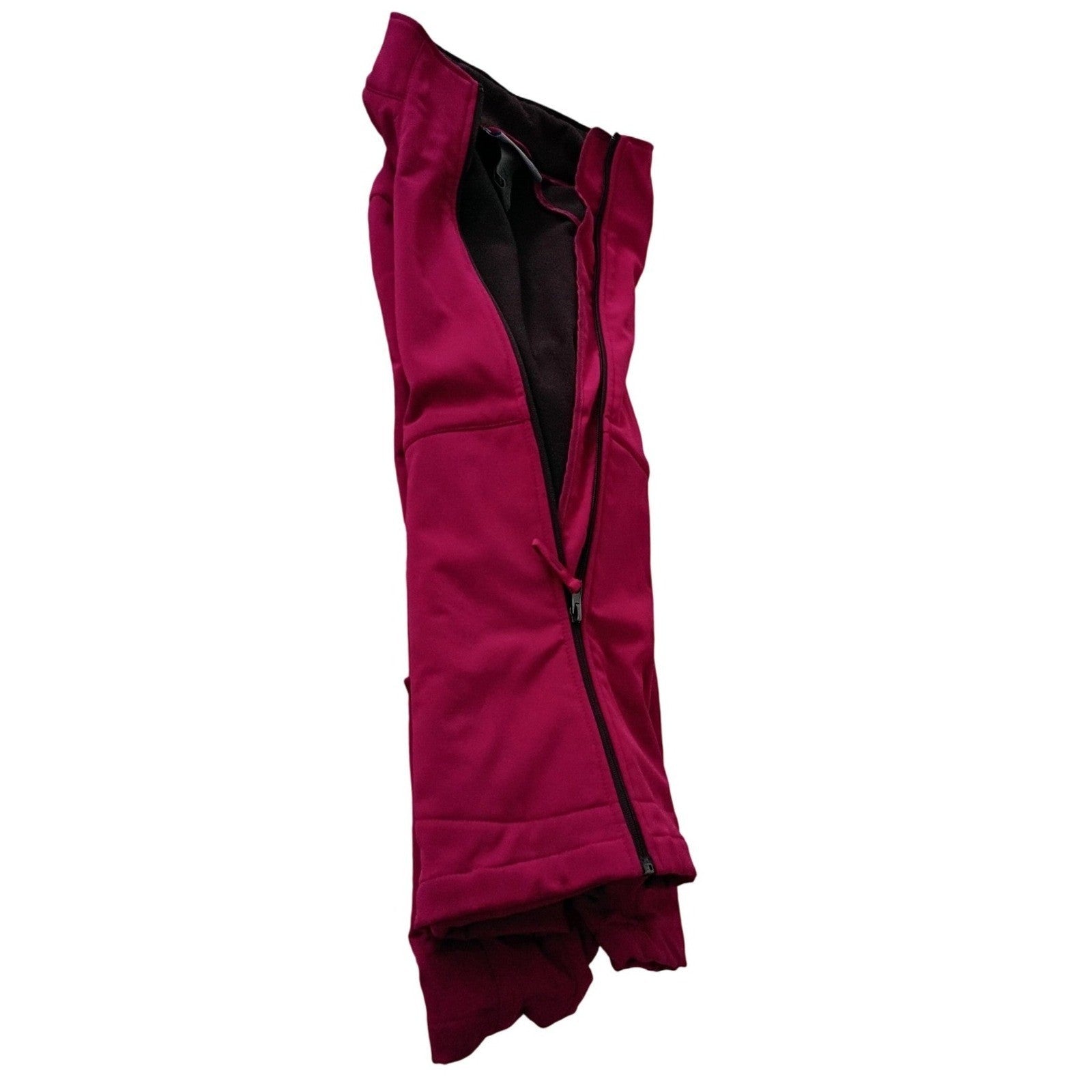 Free Country Women's Pink Softshell Jacket Full Zip Pockets Size Medium
