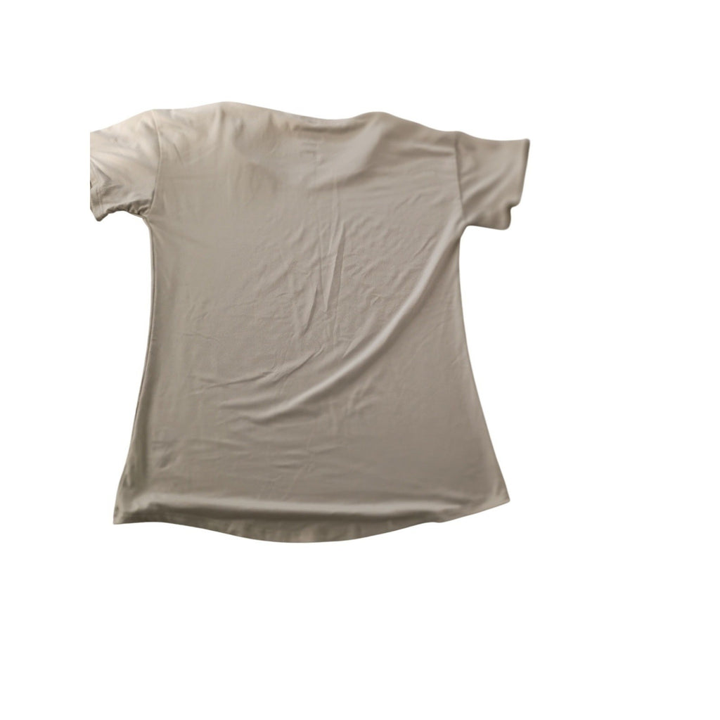 REI Co-op Tan Hiking T-Shirt Size Fits S Activewear Stretch Crew Neck