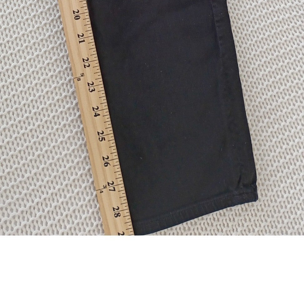 Citizens of Humanity Slim Straight Black Jeans Mens 29x29 Made in USA
