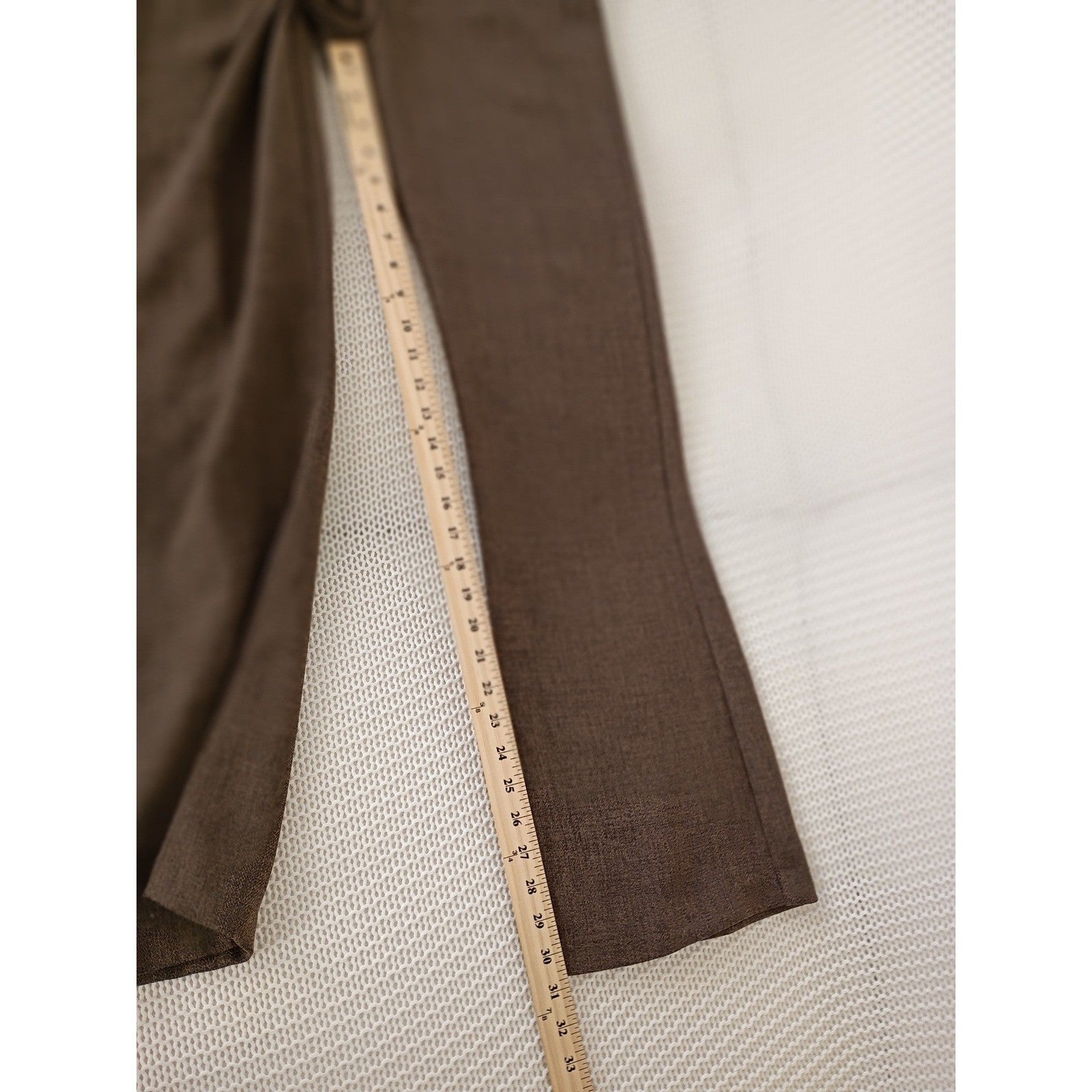 Forever 21 Twenty One NEW Brown High Rise Flare Trousers Textured W28 S