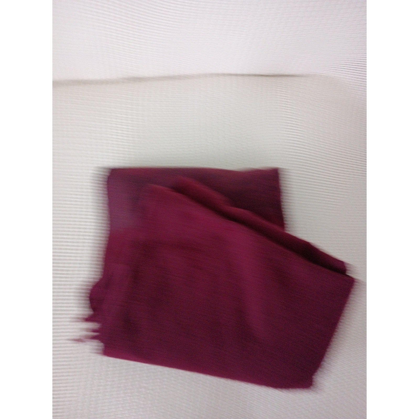 RHEA Cozy Burgundy Southwestern Plaid Fringe Ruana Poncho Wrap NWT L/XL Boho