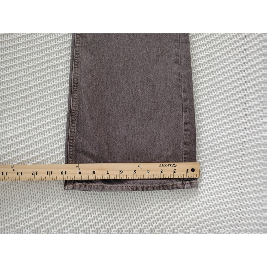 Mocha Brown High Rise Bootcut Flare Jeans 26x33 Long Inseam Denim PacSun