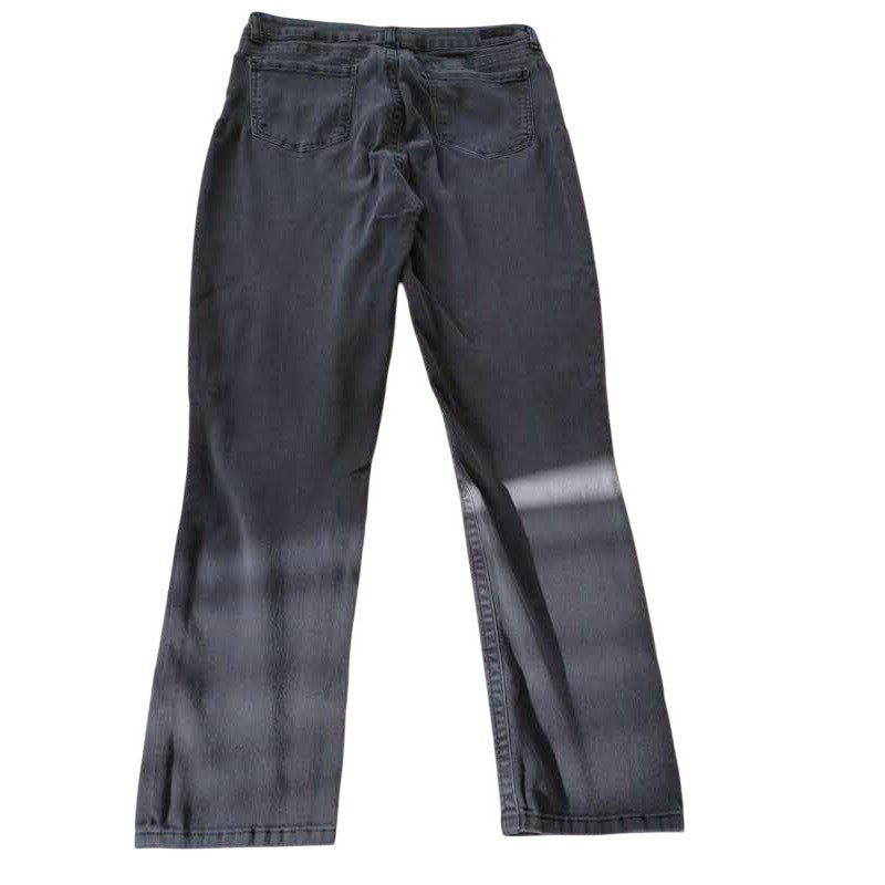 KUT from the Kloth Black Super Comfy Straight Leg Stretch Denim Jeans 32x30