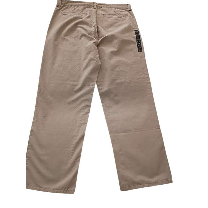 Gap Hudson Straight Leg Khaki Tan Chino Pants Mens 36x30 Cotton Trousers