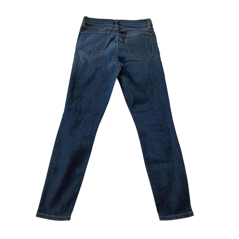J Brand Sublime Skinny Jeans Dark Wash Mid Rise Stretch Denim 28x26