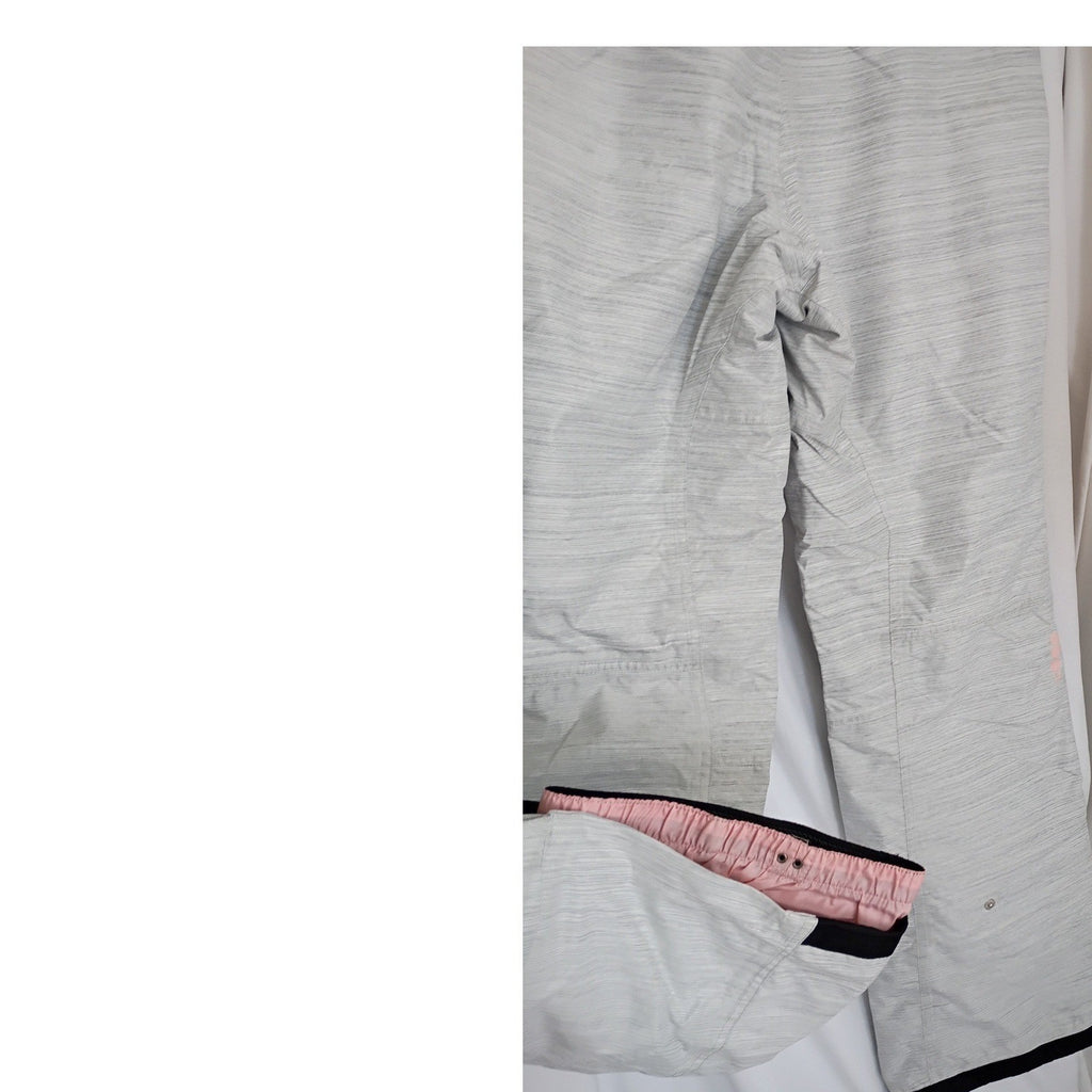 Bench Ski NWT Snow Pants Gray White Textured Waterproof Insulated Womens Small