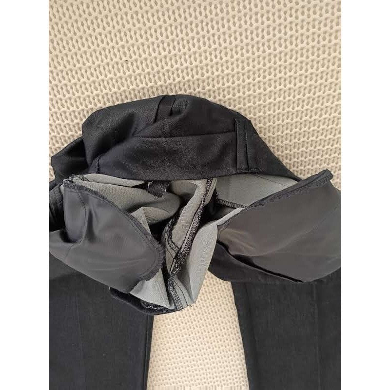 New York & Company Bootcut Dress Pants Black Cotton Blend Womens 2P 28x28 NWOT