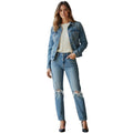 Levi's Light Wash Denim Jacket Women Vintage Classic Trucker Style Size S