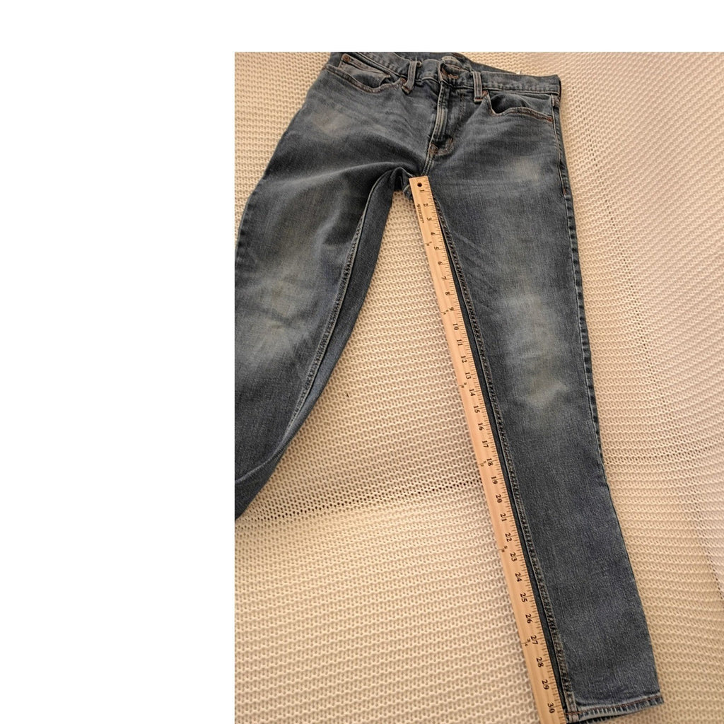 Old Navy Built-In Flex Skinny Jeans Medium Wash Men's 30x32 Stretch Denim