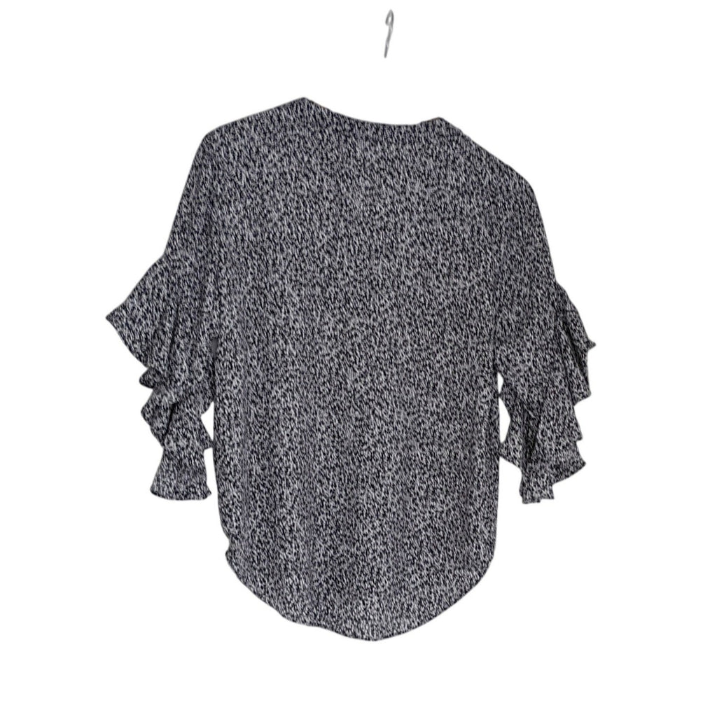 Vince Camuto Ruffle Sleeve Chic Elegant Blouse Size S Polished Casual Top NWOT