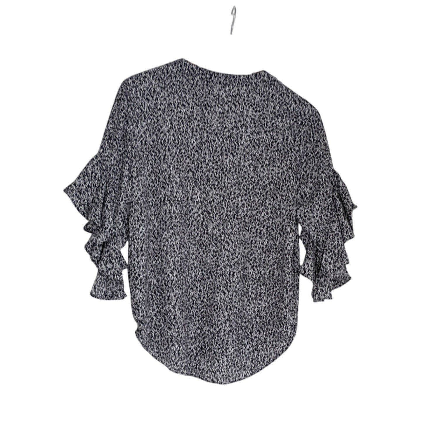 Vince Camuto Ruffle Sleeve Chic Elegant Blouse Size S Polished Casual Top NWOT
