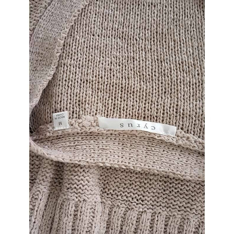 Cyrus Y2K Preppy Diamond Pattern Button Front Sweater Vest M NWOT Minimalist