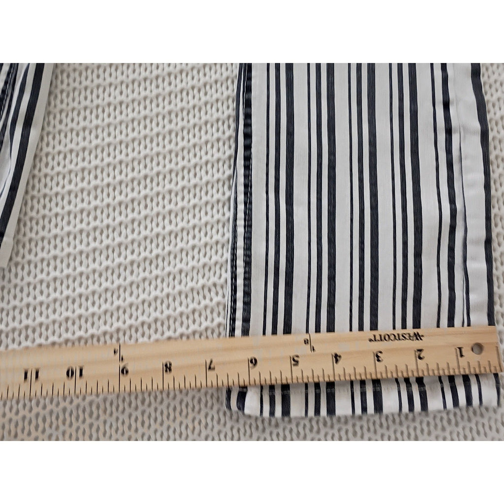 Urban Outfitters BDG Coastal Striped High Rise Straight Cropped Jeans 24