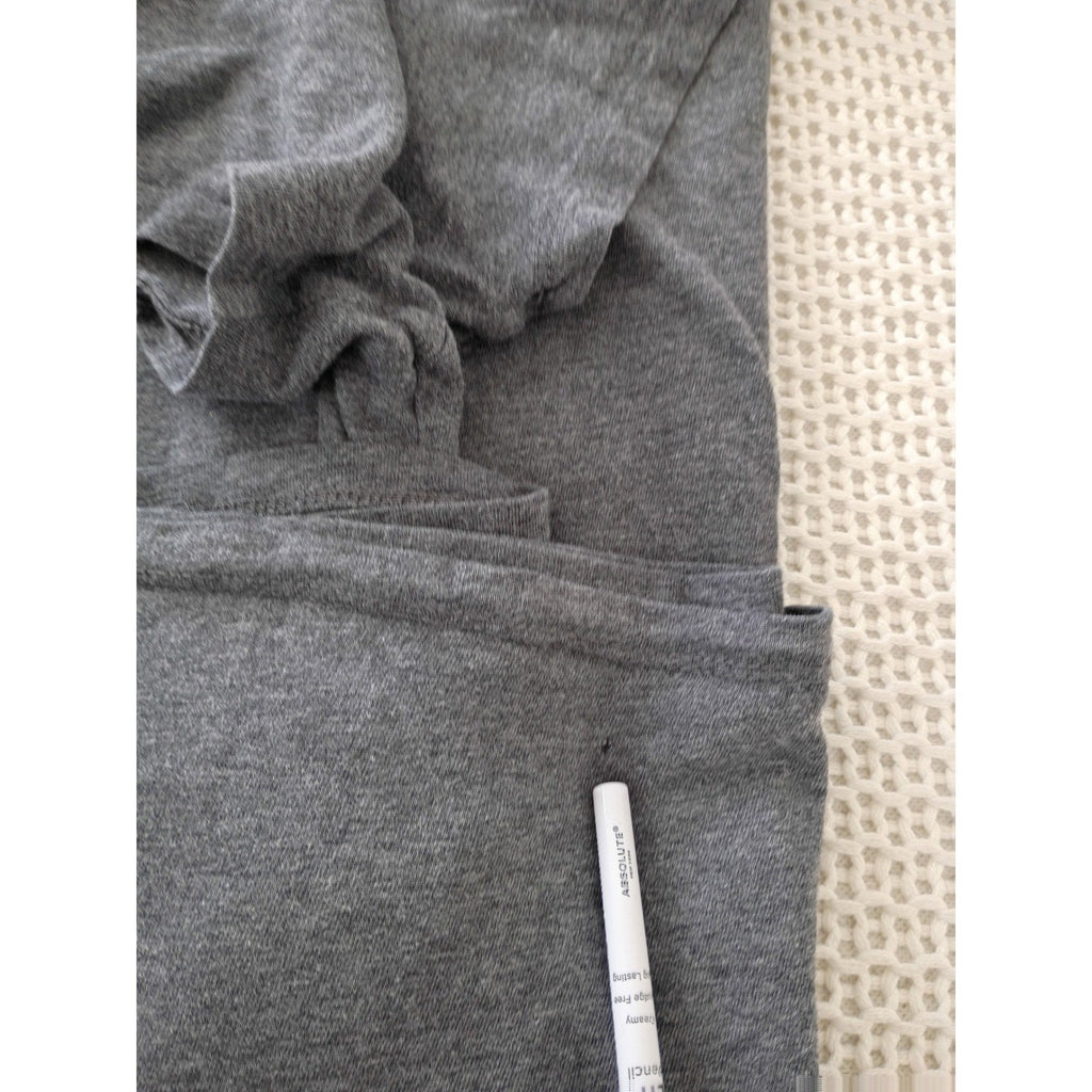 Everlane Crew Neck T Shirt Basic Essential Heather Gray Cotton Small/Medium
