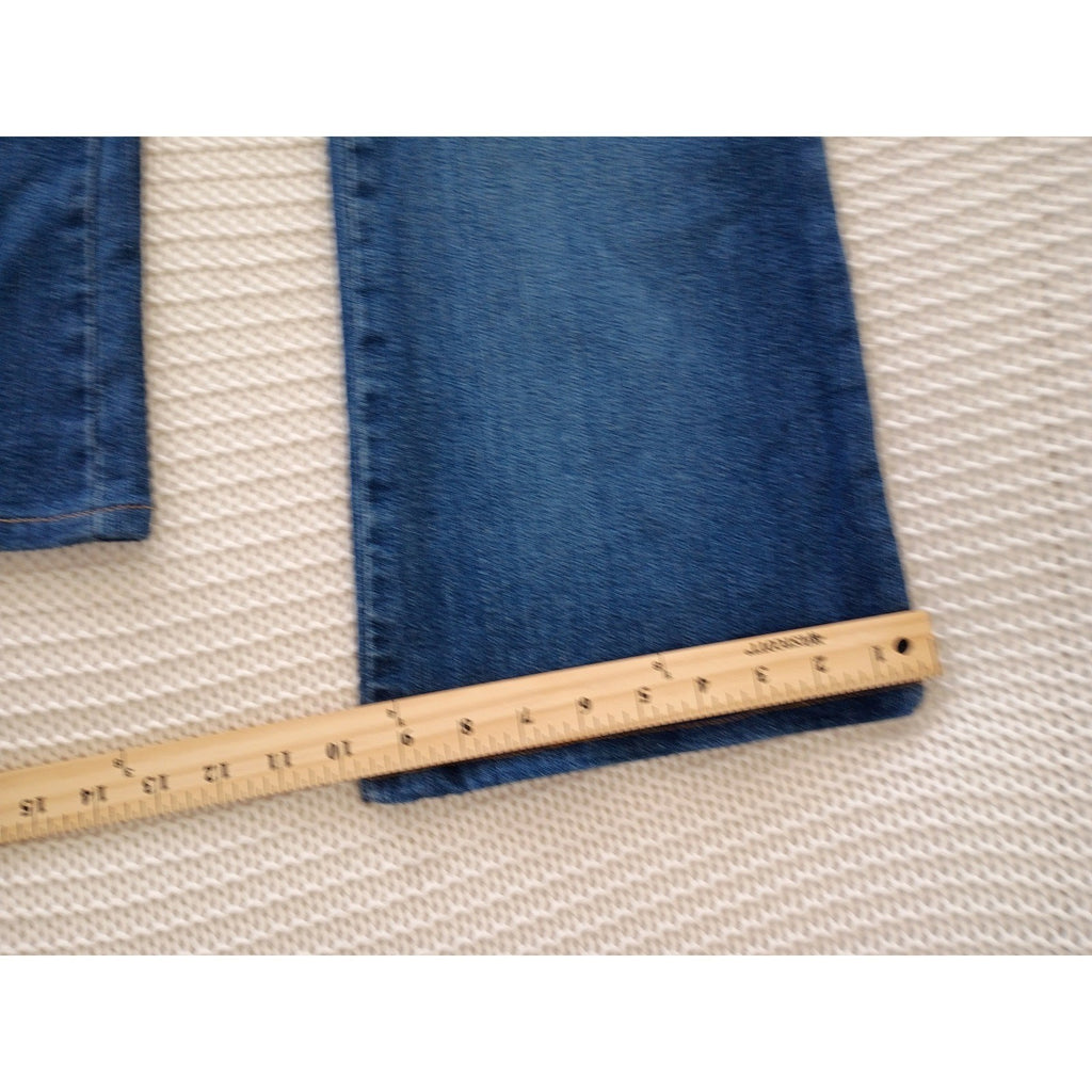 RuffHewn Womens Bootcut Jeans Size 10 30x31 Mid Wash Blue Stretch Denim