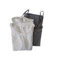 GAP Bundle White Ribbed Open Back Tie Top & Grey Camisole Cami Set S Capsule