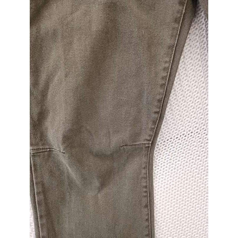 Goodfellow Co Slim Straight Cargo Pants Olive Green 100% Cotton Mens 32W 30L