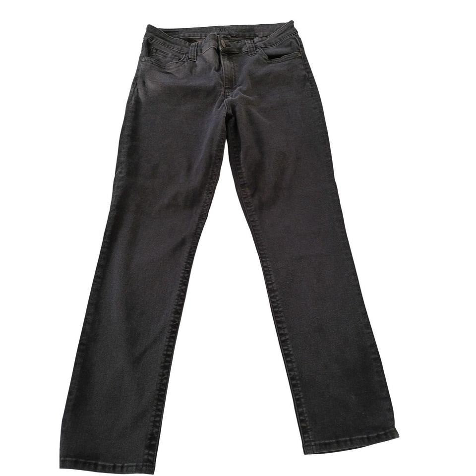 Kut From The Kloth Dark Wash Straight Leg Jeans Women Size 12 Stretch Denim