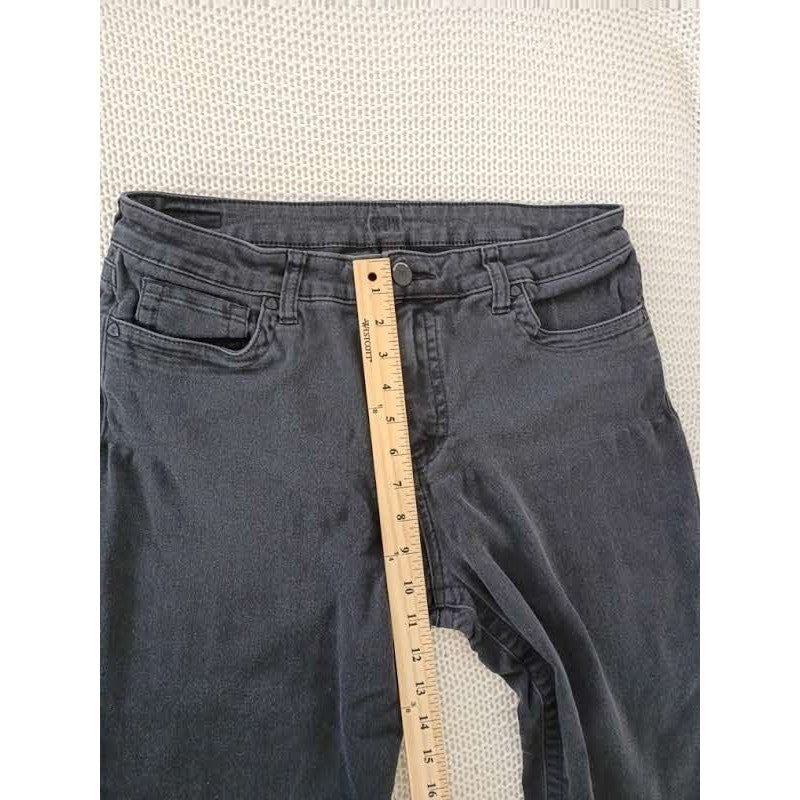 KUT from the Kloth Black Super Comfy Straight Leg Stretch Denim Jeans 32x30