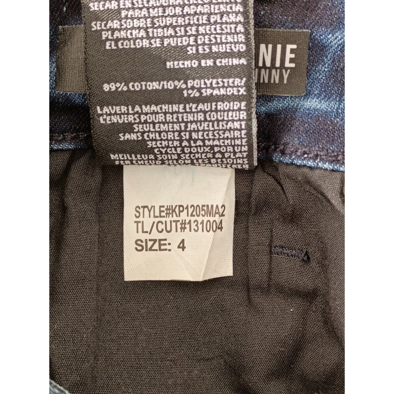 High Rise Slim Jeans 27x27 Dark Wash Connie Kut From The Kloth Classic