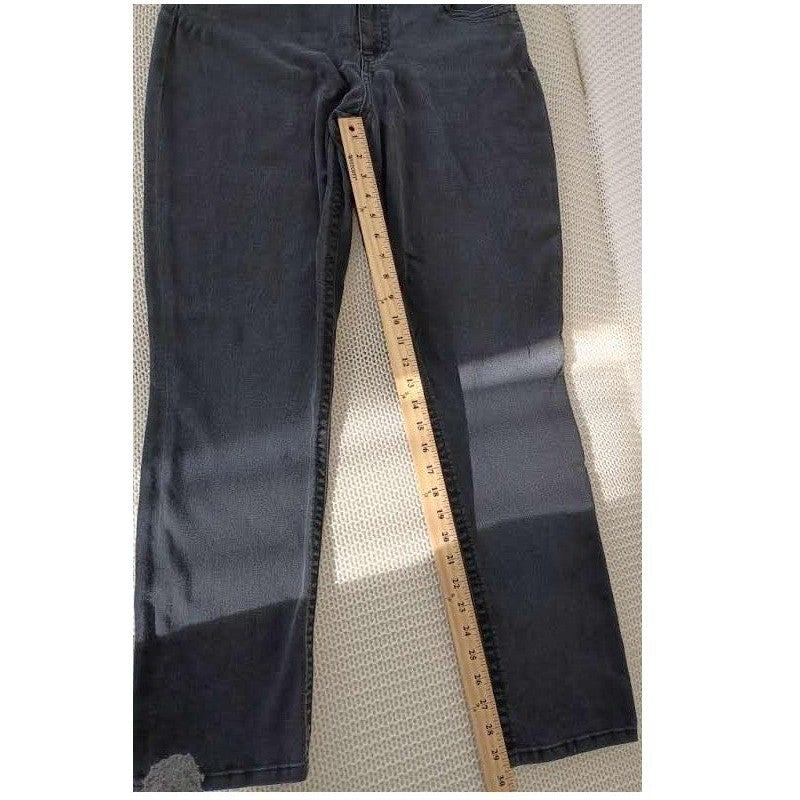 KUT from the Kloth Black Super Comfy Straight Leg Stretch Denim Jeans 32x30