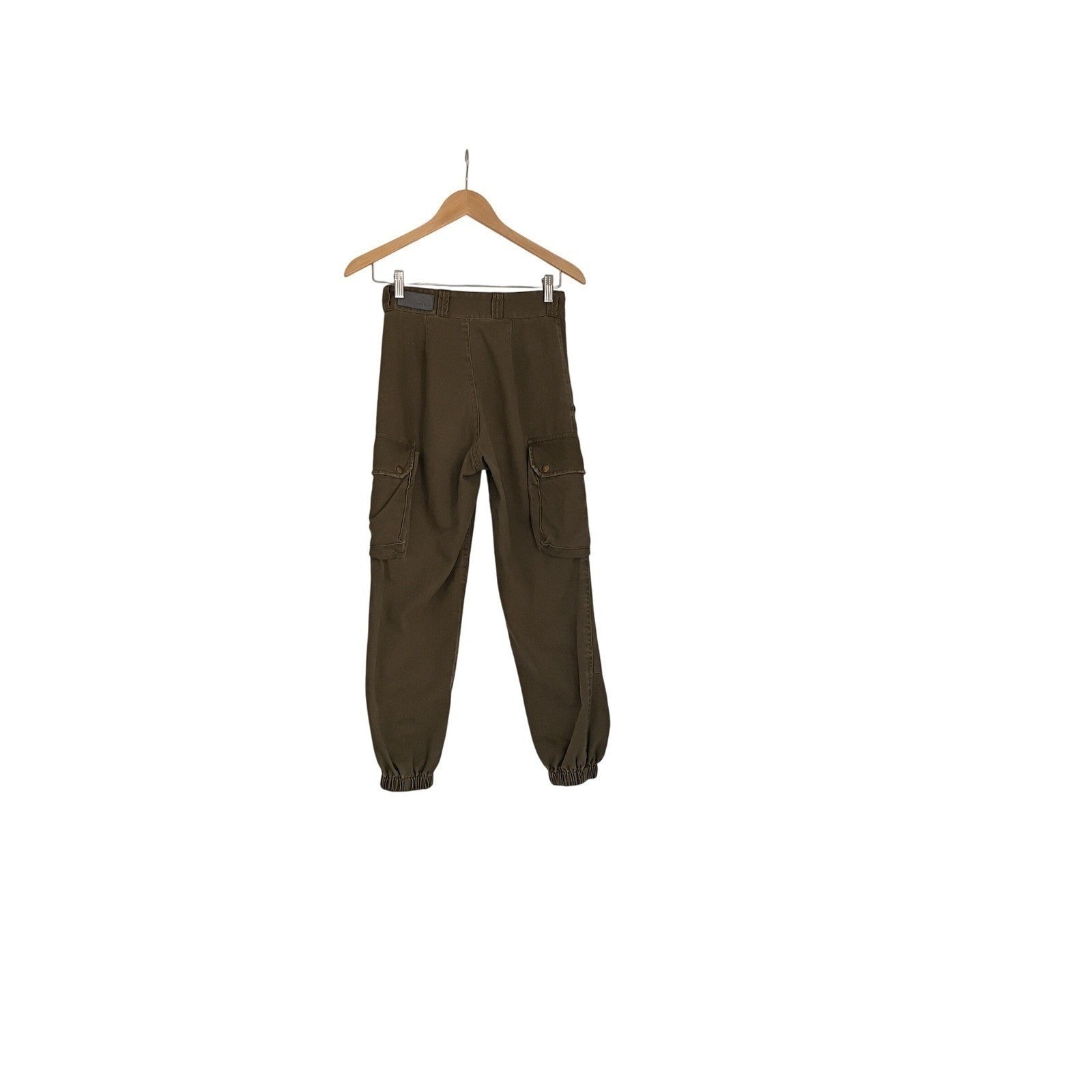 CARMAR CARMAR Olive Green Distressed Cargo Pants Size 26 VTG Grunge Style