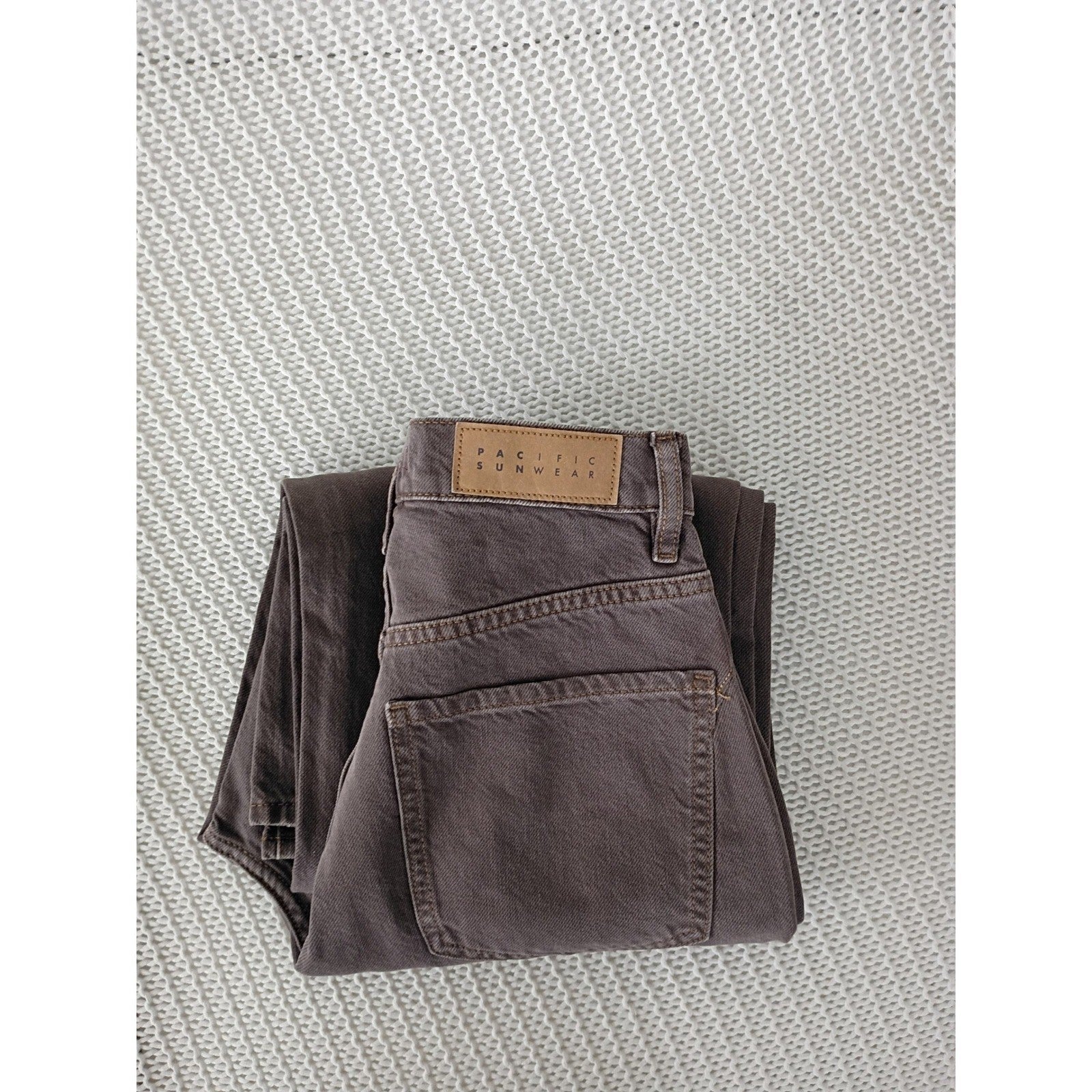 Mocha Brown High Rise Bootcut Flare Jeans 26x33 Long Inseam Denim PacSun