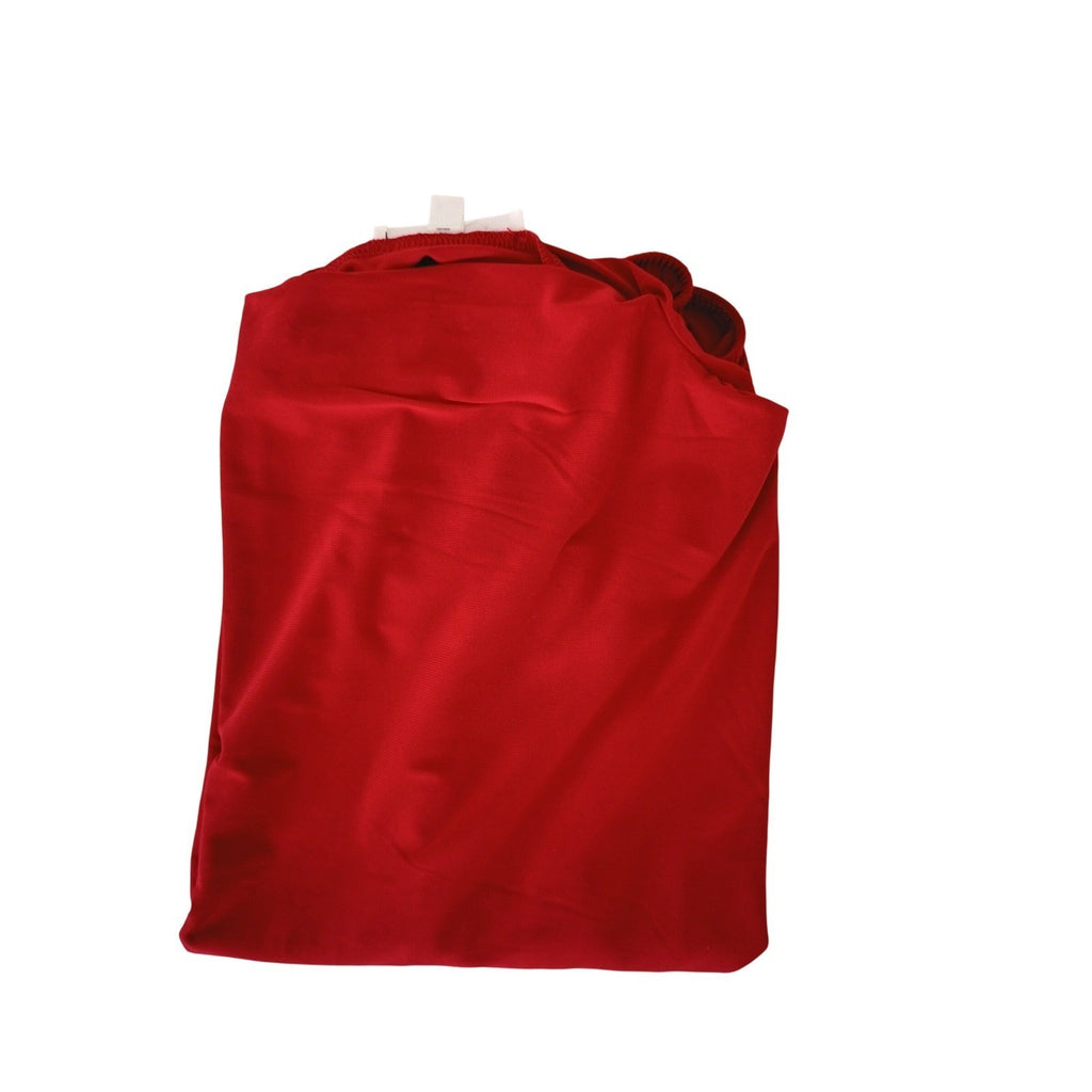 Red Coquette Baby Tee Womens S Fitted Stretch Y2K Going Out Soft Girl Top