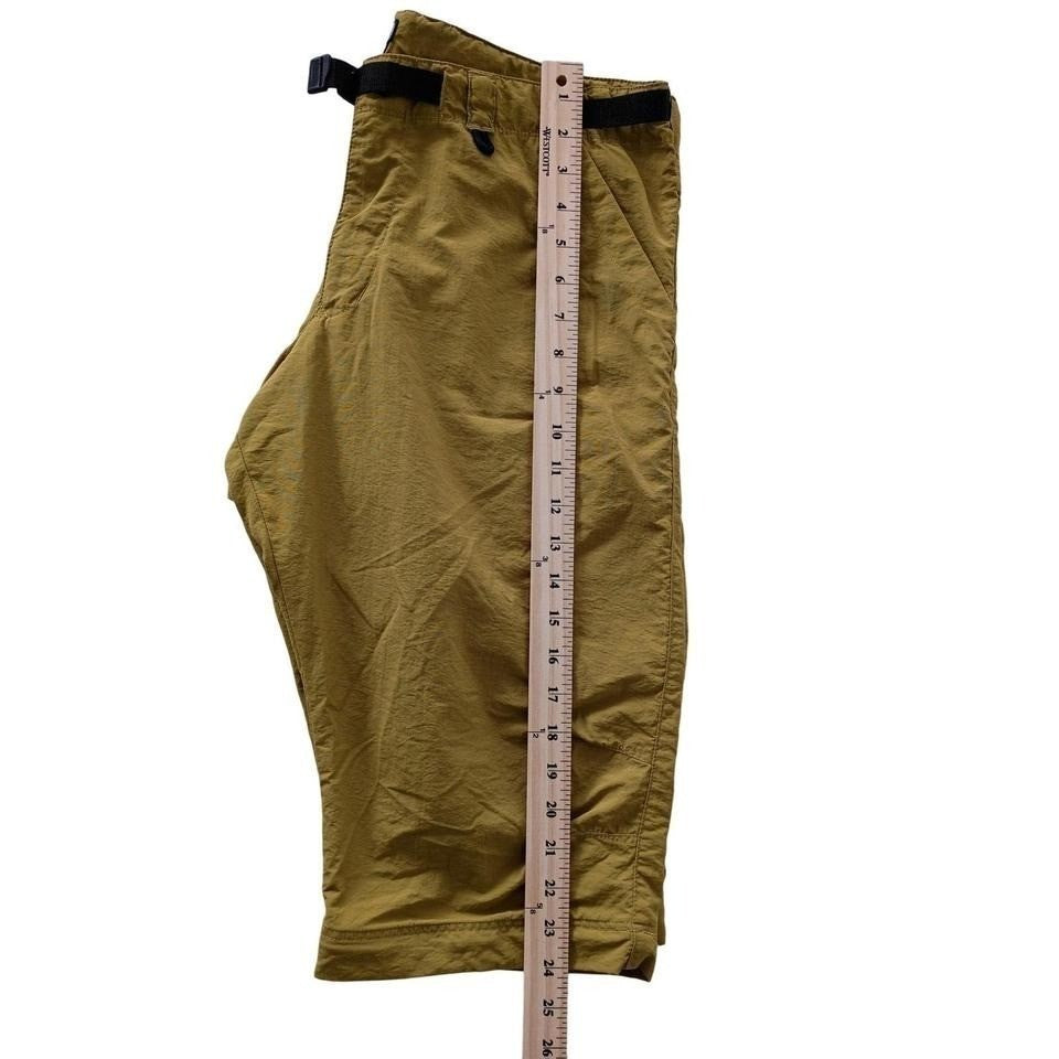 REI Khaki Cargo Pants 10 Nylon Gorpcore Hiking Travel Techwear Outdoor Quick Dry