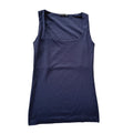 ZARA Collection Navy Blue Sleeveless Tank Top Made in Portugal