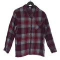 HEARTH & HAND Magnolia Red White Plaid Pajama Shirt Mens S Cotton