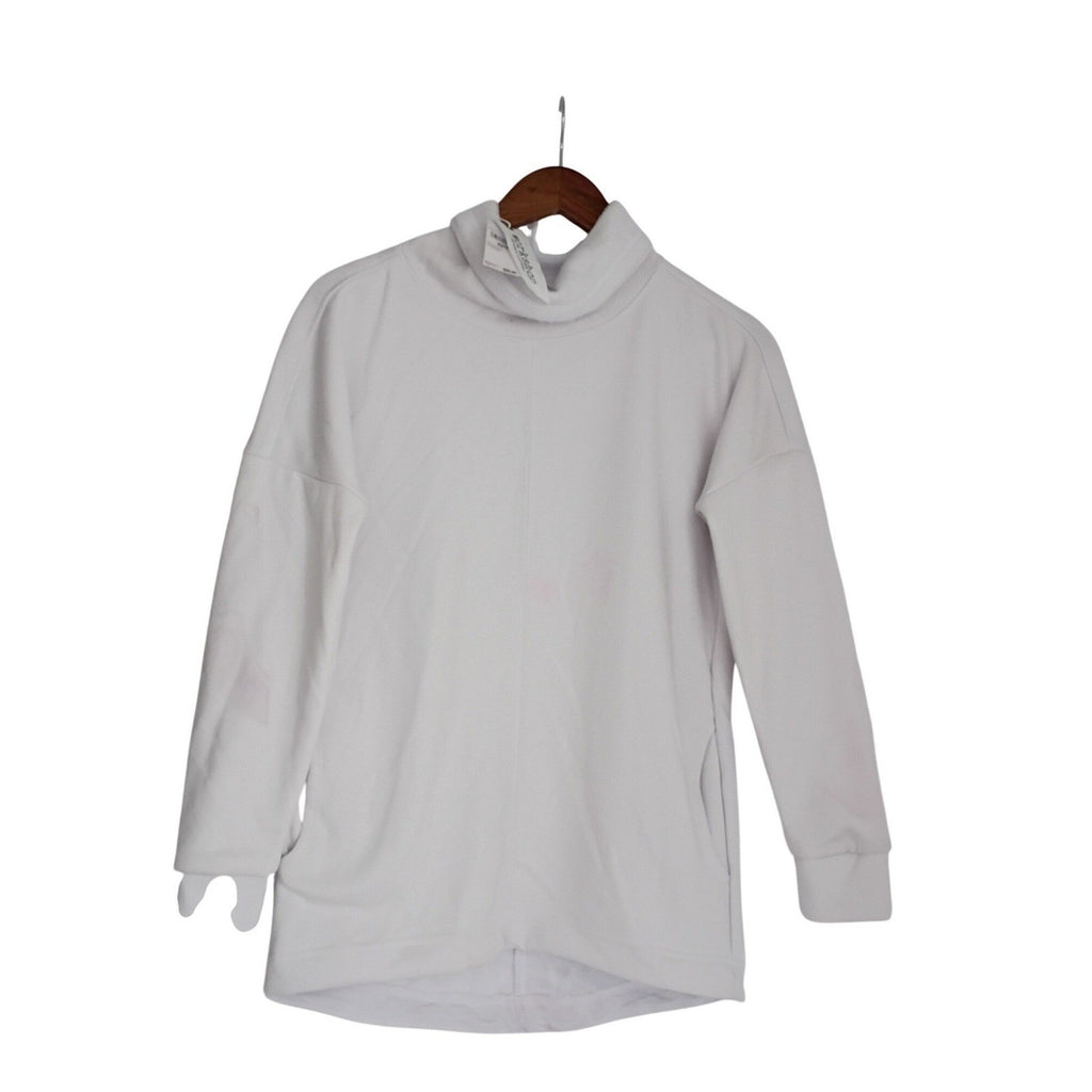 Workshop Republic NWT Cozy Fleece Lined Turtleneck Sweatshirt S Cotton Blend