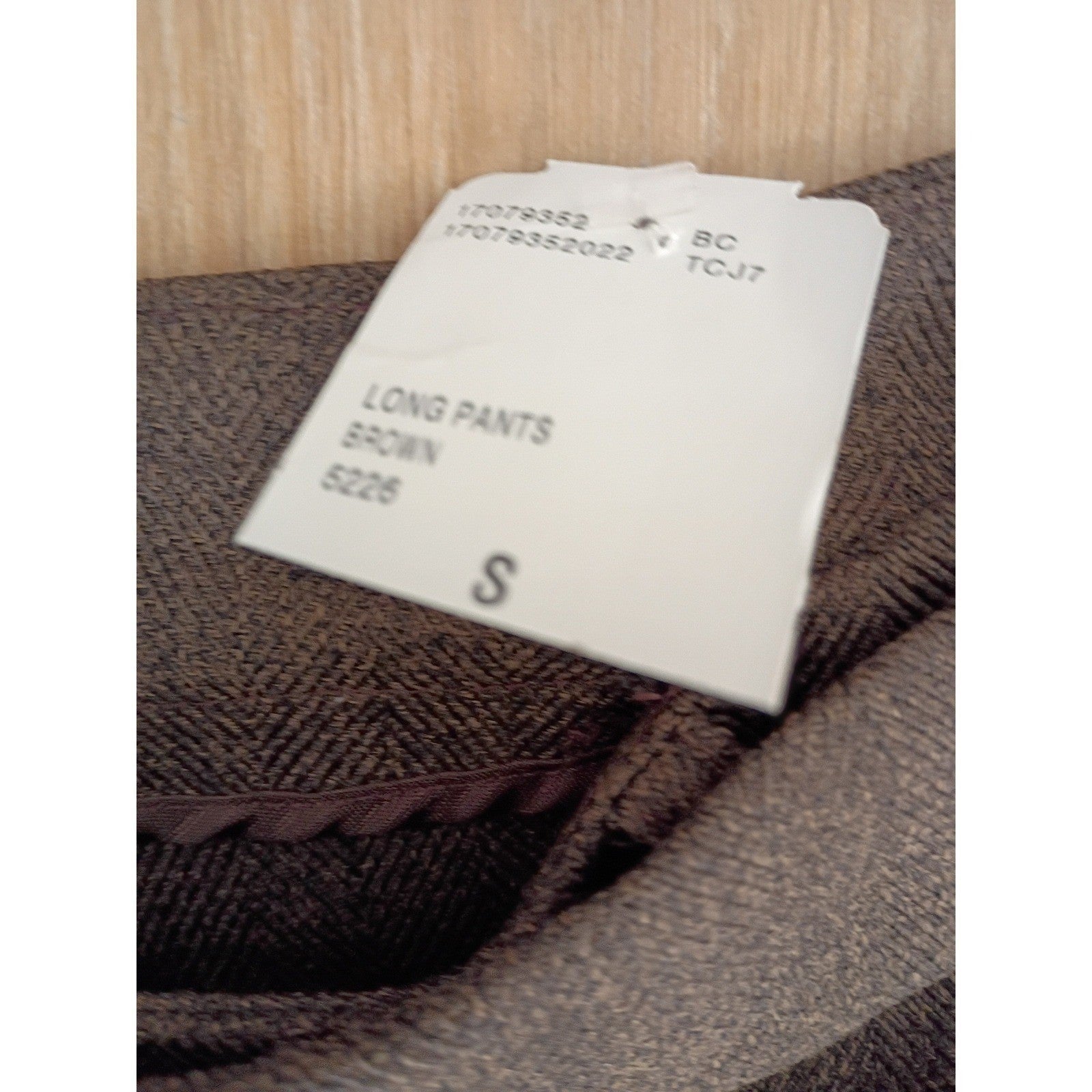 Forever 21 Twenty One NEW Brown High Rise Flare Trousers Textured W28 S