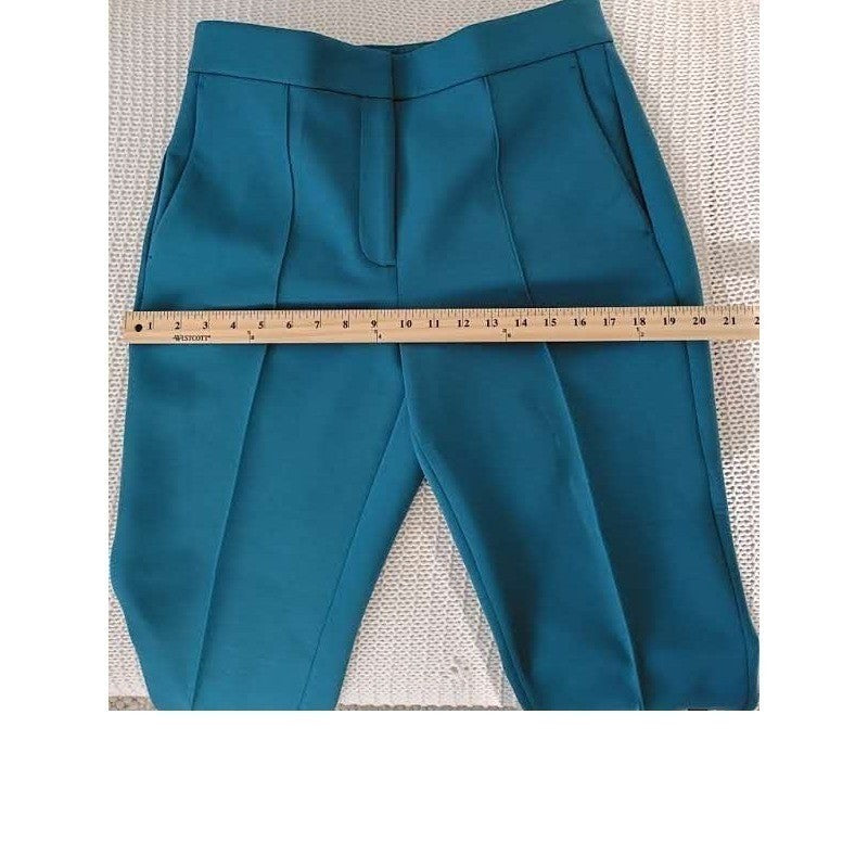 Ann Taylor Teal Blue Ankle Trouser Size 8/31 Professional Office Business Casual
