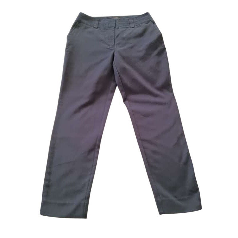 Jones New York Signature Dress Pants Navy Straight Stretch W28-29 NWOT