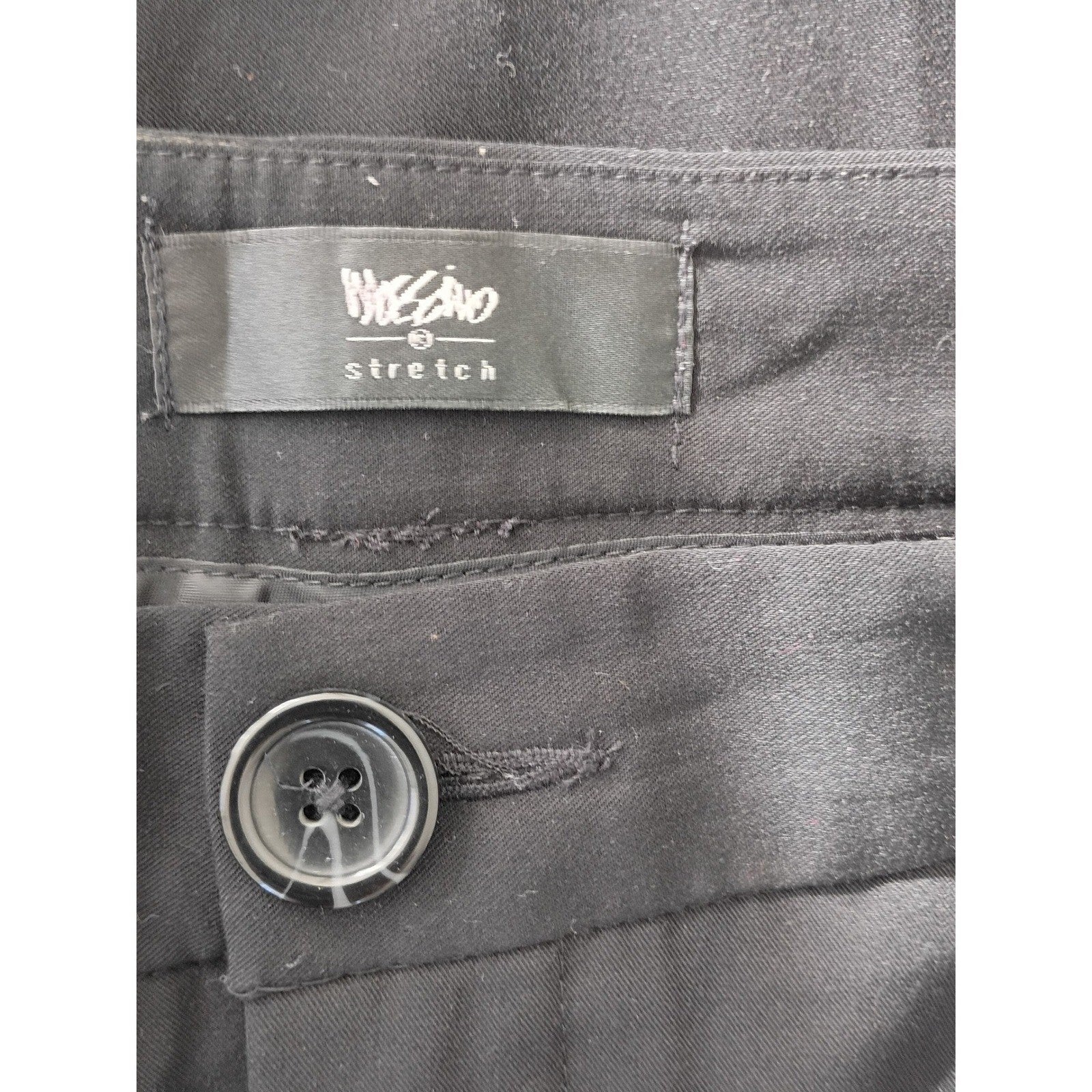 Mossimo Black Stretch Bootcut Dress Pants Women Size 6 W30x29 - NWOT