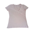 Madewell Coral Pink Slub 100% Cotton Pocket Tee Minimalist Coastal NWOT Small
