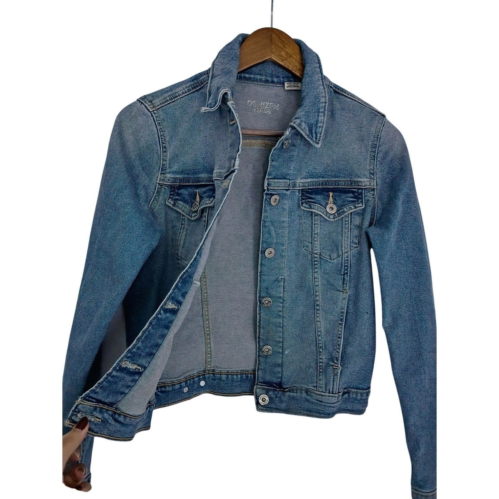 Levi's Light Wash Denim Jacket Women Vintage Classic Trucker Style Size S