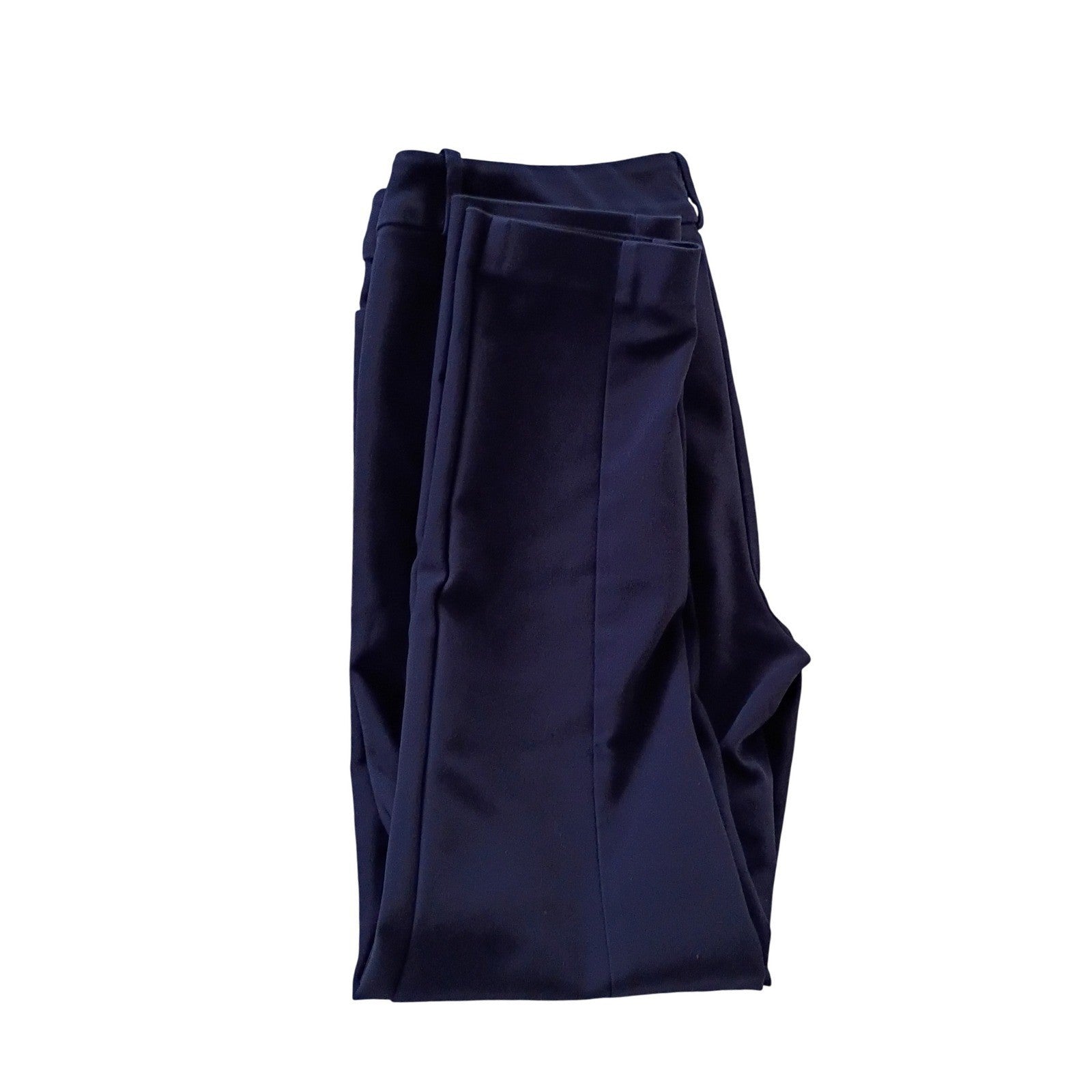 LOFT Curvy Skinny Ankle Cotton Work /Casual Pants Navy Blue Size 6T