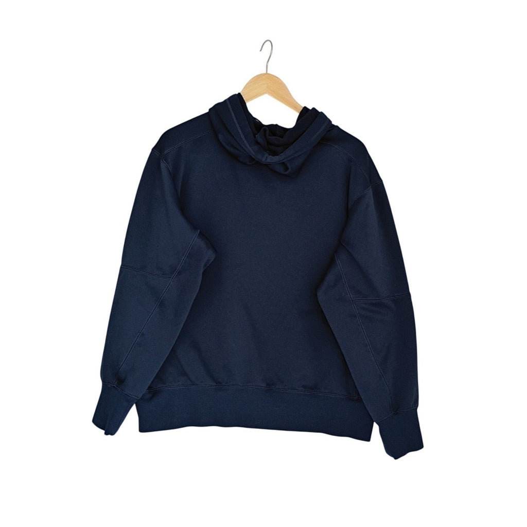 Nike Dri-Fit Carolina Tar Heels Hoodie Mens L Navy Blue UNC Pullover Sweatshirt