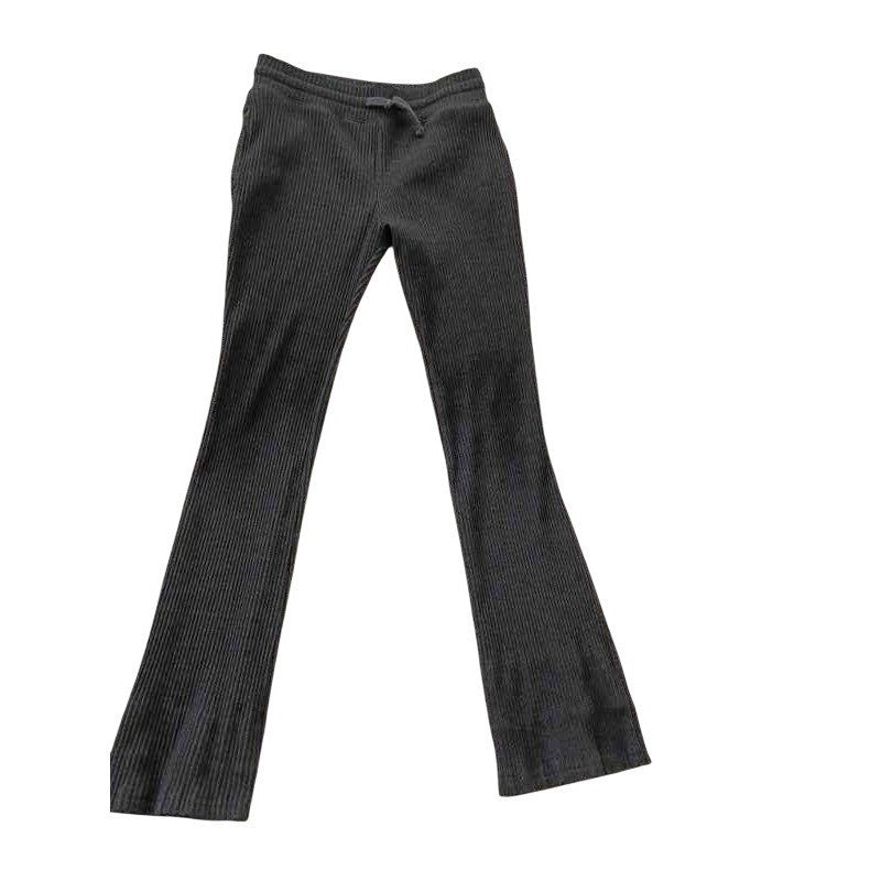 Abercrombie Youth Ribbed Flare Knit Jogger Pants Petite Fit Waist 25–26
