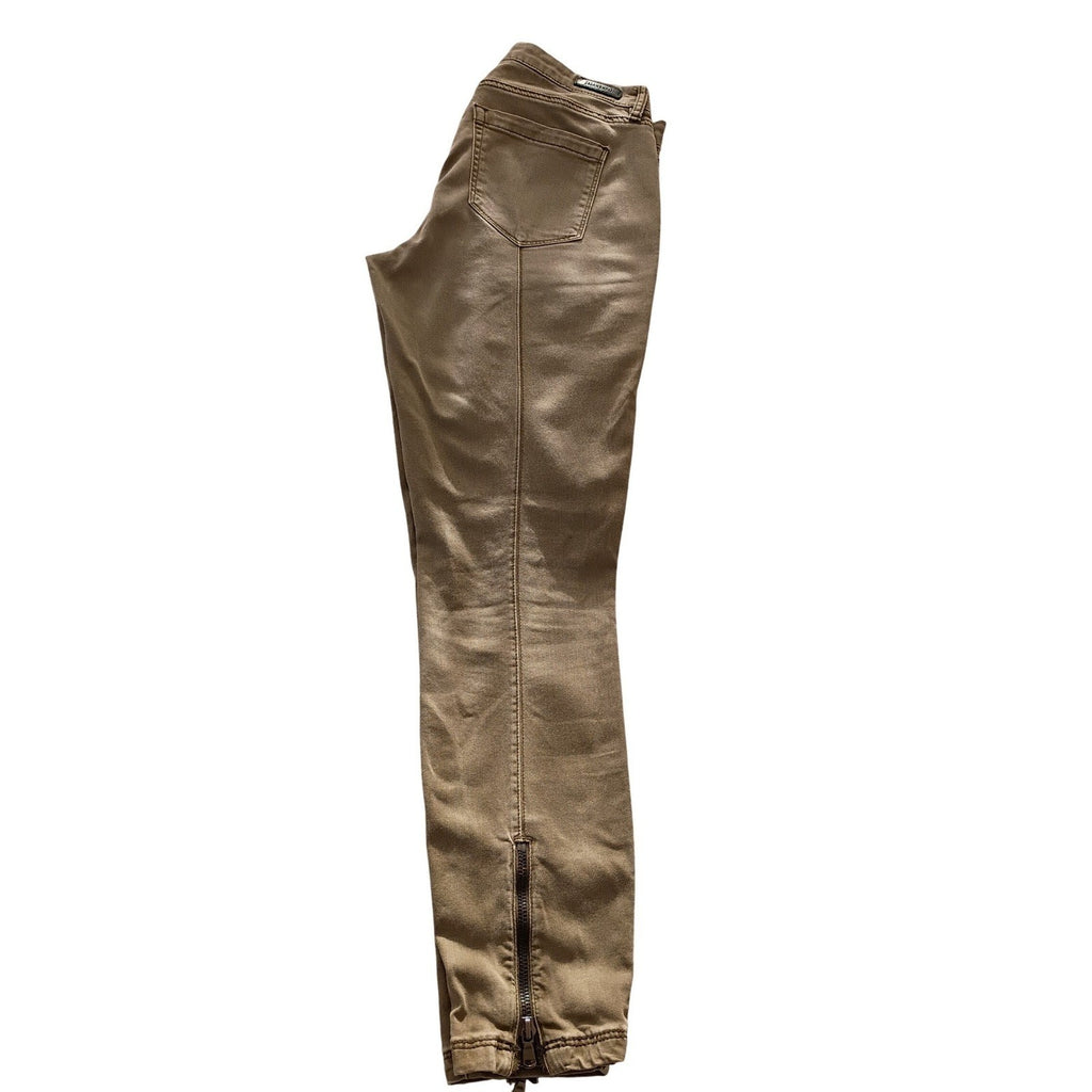 BLANKNYC Cargo Pants Khaki Zip Pockets Utility Style Size 28x27