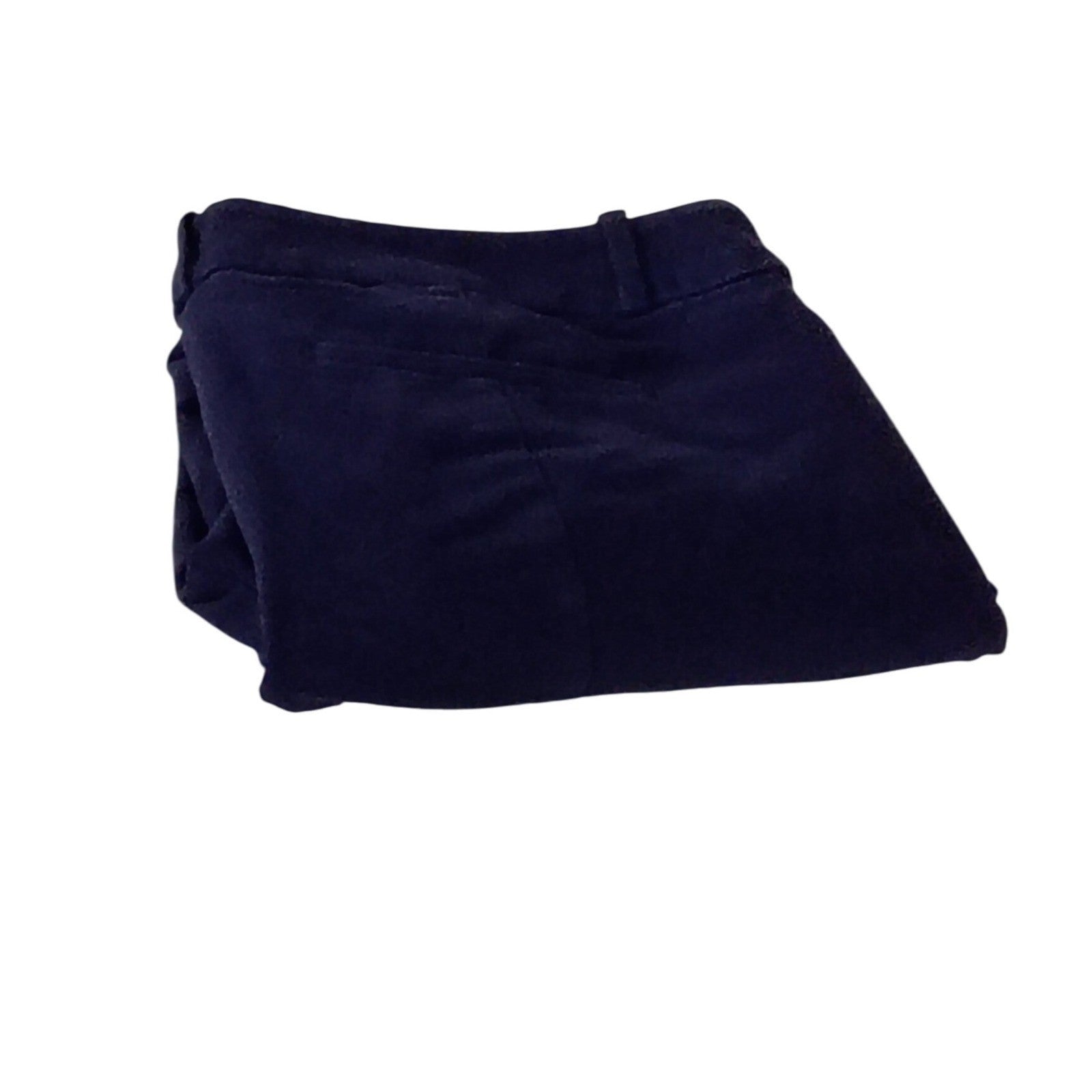 LOFT Curvy Skinny Ankle Cotton Work /Casual Pants Navy Blue Size 6T